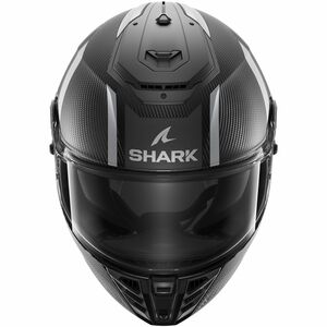 Шлем SHARK SPARTAN RS CARBON SHAWN MAT Black/Silver M, фото 3