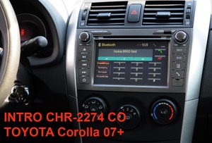 Штатная магнитола Intro CHR-2274 CO Toyota Corolla X, фото 2