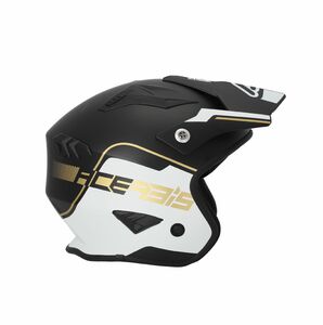 Шлем Acerbis JET ARIA White/Black/Gold S, фото 3