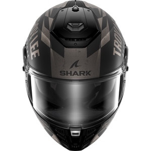 Шлем Shark SPARTAN RS RACESHOP Mat Black/Anthracite/Silver (L), фото 3