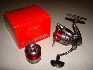 Катушка безынерционная DAIWA Exceler-X 2500 (запасная шпуля в комплекте), фото 3