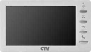 Цветной монитор видеодомофона CTV-M1701MD (белый), фото 1