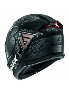 Шлем Shark SKWAL I3 HELLCAT MAT Black/Chrome/Anthracite (L), фото 2