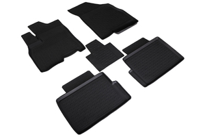 Резиновые коврики с высоким бортом Seintex для Chery Tiggo 7 Pro 2020-н.в. (черный, 98583)