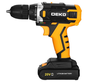 Аккумуляторная дрель-шуруповерт DEKO Banger 20V ONE+, 1x2.0Ач, фото 3