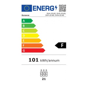 Винный шкаф Dunavox DVN-25.65DB.TO, фото 9