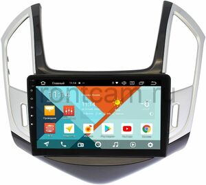 Штатная магнитола Chevrolet Cruze I 2012-2015 (черно-серый глянец) Wide Media KS9265QR-3/32 DSP CarPlay 4G-SIM на Android 10