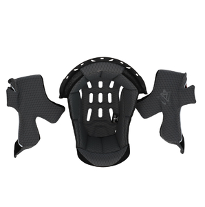 Подкладка шлема (комплект) Acerbis INNER LINING (для 0025047STEEL CARBON 22-06) Black/Grey (XXL), фото 1
