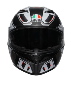 Шлем AGV K3 E2206 MPLK Rivia Matt Black/White S, фото 3