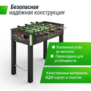Игровой стол UNIX Line Футбол - Кикер (122х64 cм) Color, фото 6