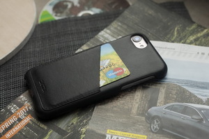 Чехол ZAVTRA для iPhone 7 из натуральной кожи, черный, фото 4