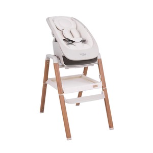 Стул для кормления Tutti Bambini High chair NOVA Complete Ecru/Scandinavian Walnut 611010/7508B, фото 5
