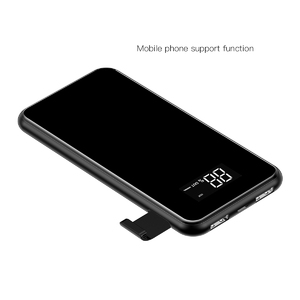Портативное зарядное устройство Baseus full screen bracket wireless charge Power Bank 8000mAh черный, фото 6