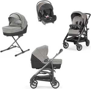 Коляска Inglesina Trilogy System Quattro 4 в 1 на шасси Trilogy Slate, Mauil Grey