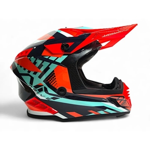Шлем AiM RH855(Fiber Glass) VEXO глянцевый Red/Blue XXXL, фото 5