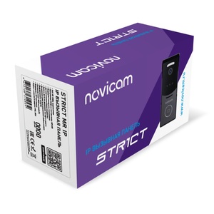 Вызывная панель STRICT MR IP WIFI BLACK Novicam IP v.4053, фото 5