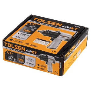 Гайковерт пневматический ударный TOLSEN 1/2", 850 Нм TT73361, фото 6