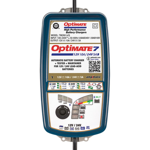 Зарядное устройство для всех типов АКБ OptiMate 7 TM260 v3 (12|24В), фото 4