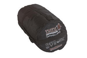 Спальный мешок INDIANA Traveller L-zip от -6 °C (одеяло с подголовником 230+35X90 см), фото 5