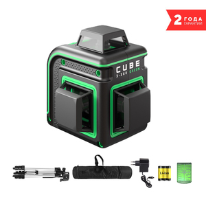 Лазерный уровень ADA Cube 3-360 GREEN Ultimate Edition, фото 1