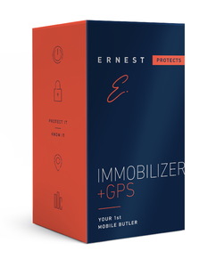 Автомобильный спутниковый Bluetooth иммобилайзер ERNEST IMMOBILIZER+GPS, фото 1