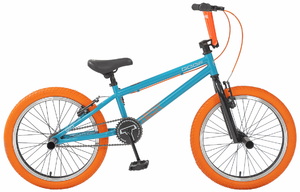 Велосипед BMX Tech Team Goof 20" бирюзово-оранжевый