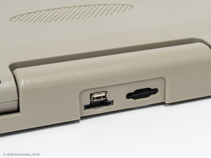 Потолочный автомобильный монитор 20,1" с HDMI и встроенным медиаплеером AVEL Electronics AVS2020MPP (бежевый), фото 4