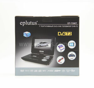 DVD-плеер Eplutus EP-7098T цифровым тюнером DVB-T2, фото 5