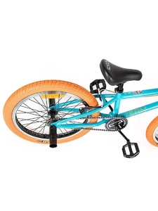 Велосипед BMX Tech Team Goof 20" бирюзово-оранжевый, фото 4
