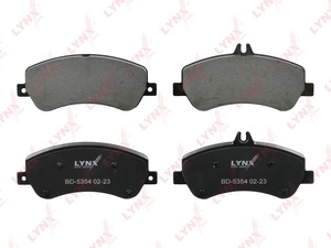 Колодки тормозные передние LYNXauto BD-5354. Для: MERCEDES Мерседес-BENZ GLK200D-350D(X204) 08>, фото 2