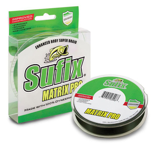 Леска плетеная SUFIX Matrix Pro зеленая 135м 0.40мм 45кг
