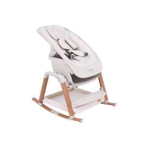 Стул для кормления Tutti Bambini High chair NOVA Complete Ecru/Scandinavian Walnut 611010/7508B, фото 2