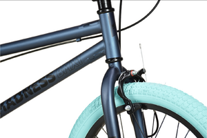 Велосипед Stark'22 Madness BMX 1 темно-синий/черный/голубой, фото 3