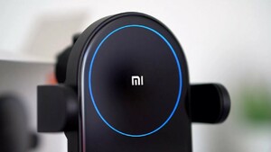 Автомобильное зарядное устройство в держателе Xiaomi Mi Wireless Car Charger 20W Black, фото 3