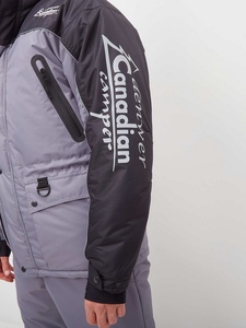 Костюм рыболовный зимний Canadian Camper DENWER PRO (куртка+брюки) цвет black / gray, XXL, фото 8