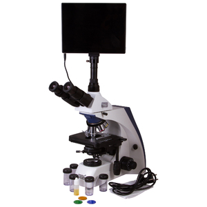 Микроскоп цифровой Levenhuk MED D35T LCD, тринокулярный, фото 2