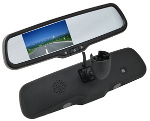 Зеркало заднего вида с монитором SWAT VDR-VW-02, фото 1