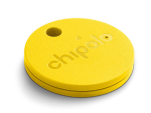Умный брелок Chipolo CLASSIC со сменной батарейкой, желтый, фото 3