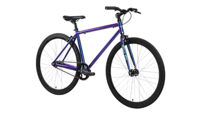 Велосипед Stark'23 Terros 700 S фиолетовый/бирюзовый 16", фото 2