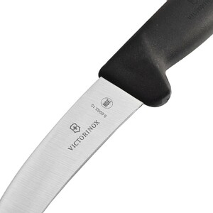 Кухонный нож Victorinox Fibrox, лезвие 15 см прямое, черный, фото 5