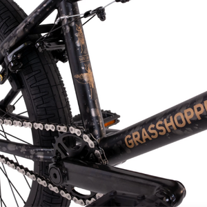 Велосипед BMX Tech Team Grasshopper 20"х20,4" черный 2024, фото 7