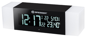 Радио с будильником и термометром Bresser MyTime Sunrise Bluetooth (черное)