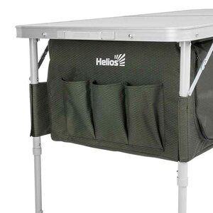 Стол складной столешница алюминий hs ta 321 helios