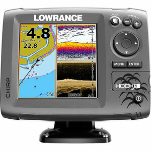 Lowrance Hook-5 Mid/High/DownScan, фото 1