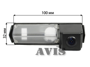 CCD штатная камера заднего вида AVEL AVS321CPR для MITSUBISHI GRANDIS / PAJERO SPORT II (2008-...)  (#058), фото 2
