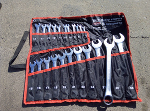 Набор ключей гаечных комбинированных в сумке AVS K3N22M (6-32мм/22 предм.), фото 2