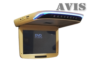 Потолочный автомобильный монитор 10.2" со встроенным DVD плеером AVEL AVS1029T (Бежевый), фото 4