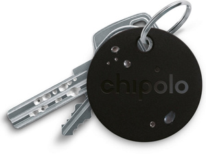 Умный брелок Chipolo PLUS с увеличенной громкостью и влагозащищенный, черный, фото 3