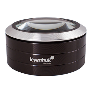 Лупа Levenhuk Zeno 900, 5x, 75 мм, 3 LED, металл, фото 1
