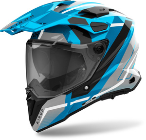 Шлем Airoh COMMANDER 2 MAVICK Cerulean Blue Gloss (XXL), фото 1